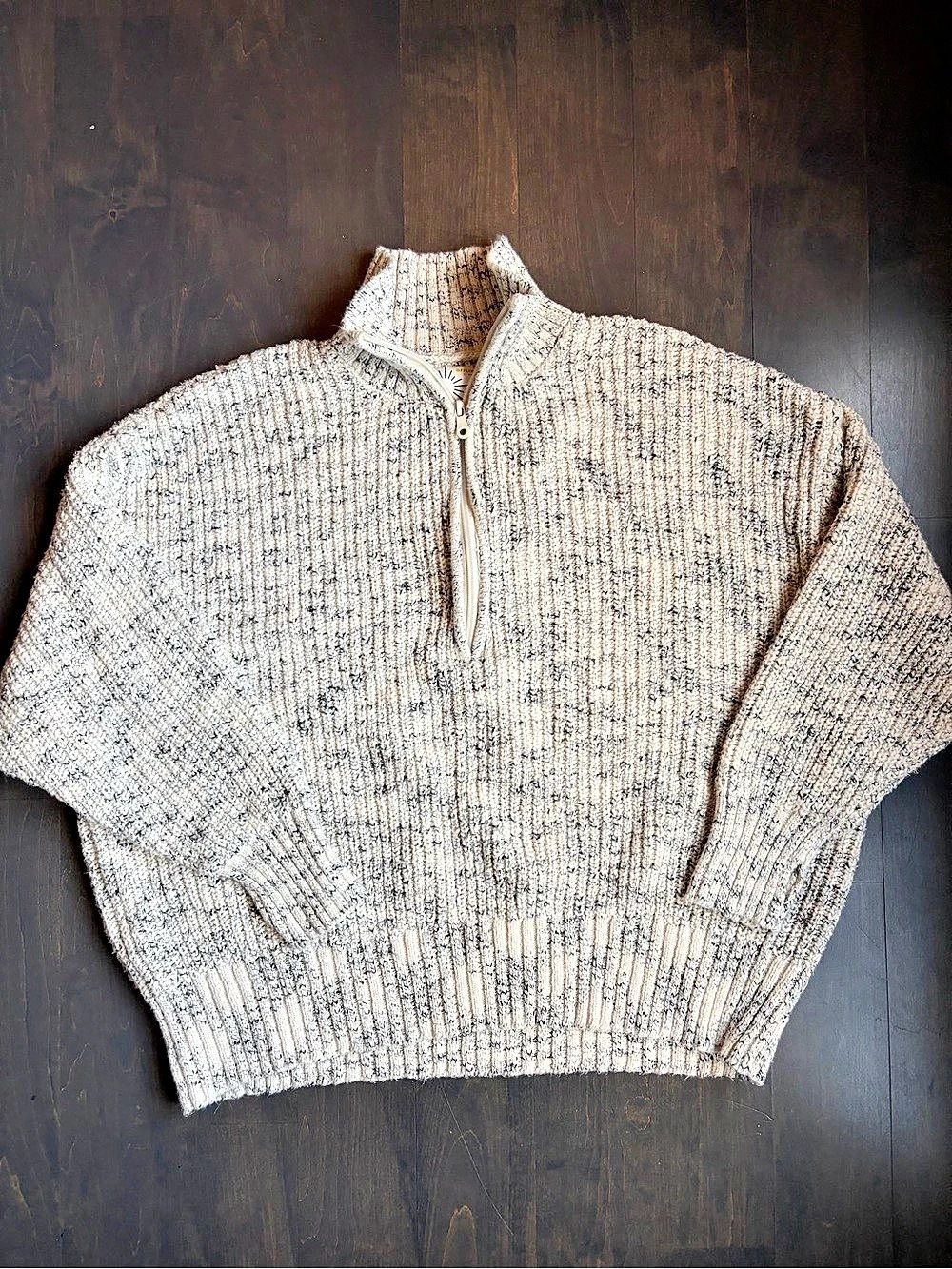 Offline by Aerie Half-Zip Knit Sweater Large